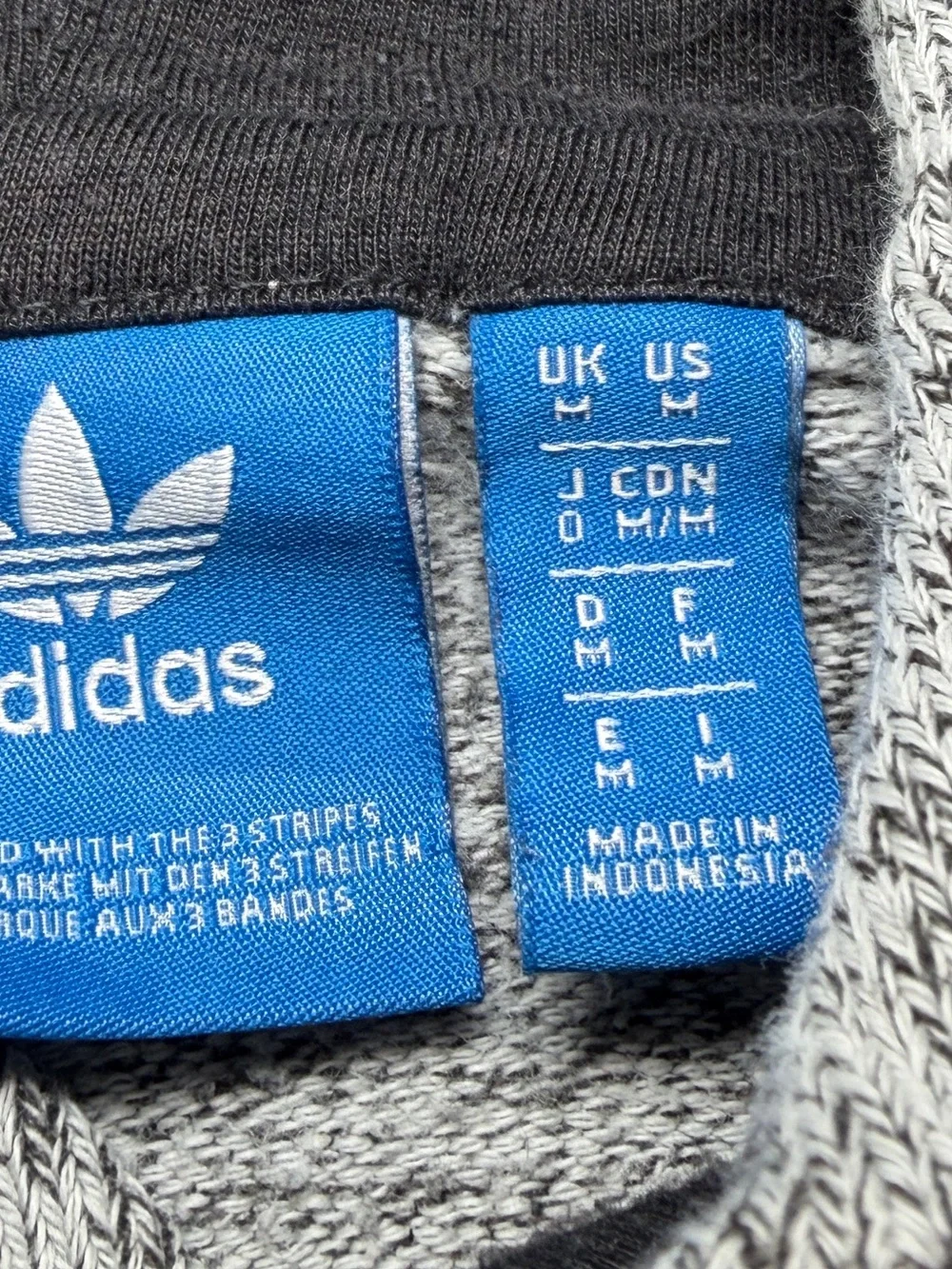 adidas Gray Hooded Sweatshirt with Red Chicago Bulls Logo